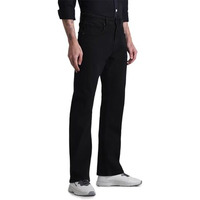 Jack & Jones Mens Black Ray Bootcut High Rise Jeans