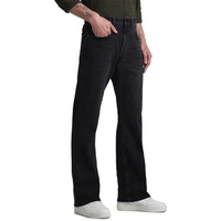 Jack & Jones Mens Black Ray Bootcut High Rise Jeans
