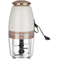 Rasikvar Nutri-Chop Chopper For Kitchen & Meat Grinder With Extra Large Capacity Acrylic Bowl | 700Ml | 350 Watt Vegetable Chopper Electric | Food Processor - Pearl