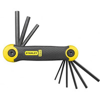 Stanley 2-69-265 9-Piece Folding Metric Key Set - Hex