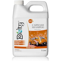 Diolty Car Shampoo And Car Washing Liquid, Car Wash Shampoo, Safe For Cars, Trucks, Motorcycles, Rvs, Wash Liquid For Car And Bike - 5 Liter (Orange)