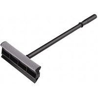 Krevia Car Windshield Wash Cleaner With Long-Reach Handle | Kitchen Platform And Window Glass Wiper | Sponge Cleaner Washing Cleaning Squeegee Brush For Car | Home Interior Exterior Use(Black-1Pc)