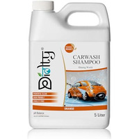 Diolty Car Shampoo With Extra Foaming For Car Care And Cleaning, Concentrated Washing Liquid, Ph Balanced 5L (Orange)