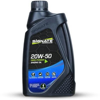 Signate 20W50 Street Race Bike Engine Oil 1L, High Performance Engine Oil For Motor Cycle, Maximum Gear Protection & Efficient Performance Bike Oil, 1L