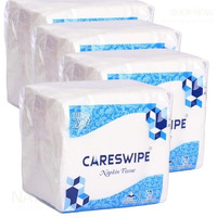 Careswipe Tissue Paper Napkins 100 Pcs. Each- Set Of 4
