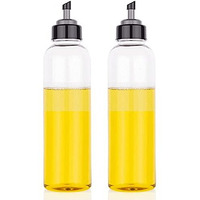 Kbs Oil Dispenser 1 Litre Cooking Oil Dispenser Bottle Oil Container Kitchen Accessories Items (Pack-Of-2-1000Ml)