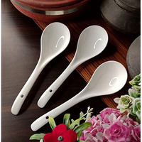 Vemlons 3-Piece Ceramic Serving Spoon Set - 23 Cm