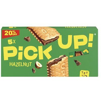 Bahlsen Pick Up -Milk Chocolate Hazelnut Filling Between Two Crisp Biscuit Bar - 5Pcs 28 Grams Each 140 Grams