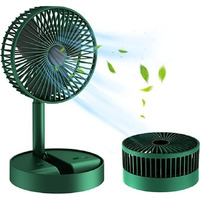 Ximejie Aplikja - Portable Mini Fan With Rechargeable Battery, Speed Modes & Usb Charging | Ultralite, 360 Rotation, Multi-Clip Function For Home, Kitchen And Travel (Round Fan)