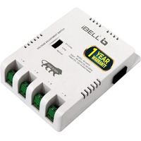 Ibell Cp404 4 Channel Smps For Cctv Output, Power Supply Adapter For Up To 4 Cctv Cameras, White (Pack Of 1)