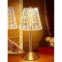One Fire Wireless Table Lamp, 3 Colours, Led Table Lamp, Battery Table Lamp, 10-Way Dimmable Led Table Lamp, Wireless, Table Lamp, Vintage, Table Lamp, Led Touch Lamp, Wireless Table Lamp Battery