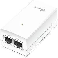 Tp-Link Poe Injector Pci_Express_X16 Ethernet Desktop, Laptop | Poe Adapter 24V Dc Passive Poe | Giga Bit Ports | Upto 100 Meters (325 Feet) | Wall Mountable Design | Plug And Play (Tl-Poe2412G,White)