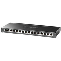 Tp-Link 16 Port Gigabit Switch | Unmanaged Pro | Plug & Play | Fanless | Desktop/Wall-Mount | Durable Metal Casing | Support Qos, Igmp Snooping And Link Aggregation (Tl-Sg116E)