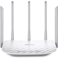 Tp-Link Archer C60 Ac1350 Dual Band Wireless, Wi-Fi Speed Up To 867 Mbps/5 Ghz + 450 Mbps/2.4 Ghz, Supports Parental Control, Guest Wifi, Mu-Mimo Router, Qualcomm Chipset- White