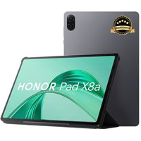 Honor Pad X8A (Smartchoice) Wi-Fi Tablet With Free Flip-Cover 27.94Cm (11 Inch),4Gb Ram 128 Gb Rom Expandable Up To 1Tb Fhd Display 90Hz,8300Mah Battery,Quad Speakers,Snapdragon 680,Android 14,Grey