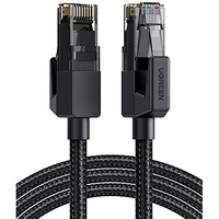 Ugreen Cat 6 Ethernet Cable, 1000Mbps Gigabi High Speed Braided Shielded Network Cord For Ps5 Ps4 Xbox One Wifi Extender Tv Box Switch Router 1M