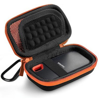 Homtek Ssd Case Cover Compatible For Sandisk Extreme Pro/Sandisk Extreme Portable External Ssd 500Gb-2Tb, Travel Case Protective Cover Storage Bag(Not Included Ssd)