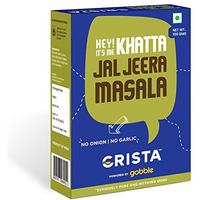 Crista Khatta Jal Jeera Masala | Vegan | Cholesterol Free | Trans Fat Free | No Onion | No Garlic | No Added Sugar | Zero Added Colours, Fillers, Additives & Preservatives | 100 Gms