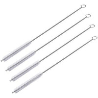 Alink Straw Brush, Nylon Skinny Pipe Tube Cleaner 190Mm X 7Mm Set Of 4 By Alink