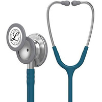 3M Littmann - 70200785791_Single Littmann Classic Iii Monitoring Stethoscope, Caribbean Blue Tube, 27 Inch, 5623