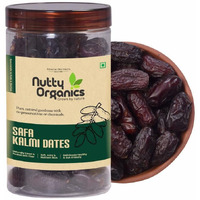 Nutty Organics Premium Kalmi Dates 500Gm | Khajoor Rich In Fibre Low-Fat Food, Fresh & Soft Khajur Dry Fruit With Natural Sweetness