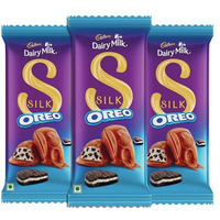 Cadbury Dairy Milk Silk Oreo Chocolate Bar, 124 G (Pack Of 3)
