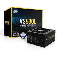 Ant Esports Vs500L Nonmodular High Efficiency Gaming Power Supply/Psu With 1 X Pcie And 120Mm Silent Fan
