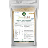 Green Habit Barnyard Millet (Sanwa/Shyama/Jhangora) - Unpolished, Gluten-Free | High Fiber, Low-Calorie Rice Alternative (1 Kg)