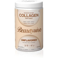 Beautywise Advanced Marine Collagen Peptides With Hyaluronic Acid, Glutathione & Biotin | No Smell & Easy To Mix With No Added Sugar 200G (Unflovoured Pack Of 1)