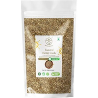 Shiva Organic Toasted Hemp Seeds - 100G | 10G Protein Per Serving | 10G Omegas 3 & 6 Per Serving