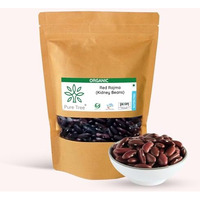 Pure Tree Certified Organic Red Rajma | 1800 G | Red Kidney Beans | Lal Rajma | Vegan | Gluten-Free Organic Rajma | Rajma Beans Plant Based High Protein