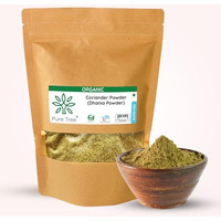 Pure Tree Certified Organic Dhania Powder | 250 G | Coriander Powder | Kothimeera Powder | Whole Spices | Hara Dhaniya Powder Curry Powder | Organic Coriander Powder