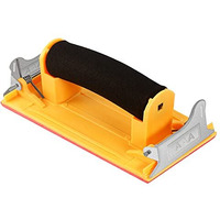 Futurekart Handle Sander With Sponge Holder Manual Detail Sanders Soft Grip Handle Sander Tool - Yellow