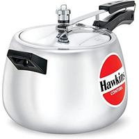 Hawkins 6.5 Litre Contura Pressure Cooker, Handi Inner Lid Cooker, Silver (Hc65) Aluminium