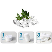 Perfect Pricee Magic Coin Compress Facial Coin Tablet Tissue Wipes Napkin Candy Packing For 100% Hygine (100)
