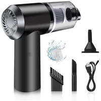 Sansham Vacuum Cleaner For Home Cordless 3 In 1 Wireless Car Vacuum Rechargeable Vacuum Cleaner Home Car Outdoor Office (Black-Royal)