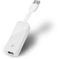 Tp-Link Ue300 Usb 3.0 To Rj45 Gigabit Ethernet Network Adapter For Laptop- Plug And Play, White