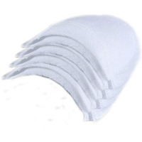 Jainsons White Cotton Shoulder Pads Soft Padded For Business Suit Overcoat Blazer Gents Suit Garment Tailoring Accessories (10)