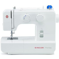 Singer 1409 Electric Sewing Machine -Built-In Stitches 9 And 22 Stitch Functions With 70Wt Powerful Motor & Feed Dog With106 Teeth In 6 Rows (White)  Get Free Online Interactive Master Class