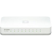 D-Link Des-1008C 8-Port 10/100 Desktop Switch (White)