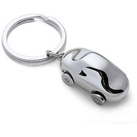 Iktu Mini Metal Car Key Chain (Silver)