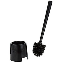 Ikea Plastic Toilet Brush/Holder, Black, Pack Of 1