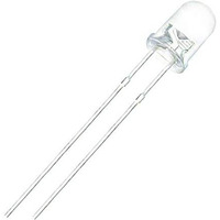 Invento 10 Pieces 3Mm White Color Led Light Bulb Lamp Light Emitting Diode Dc 1.5V - 3V For Diy Projects