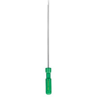 Taparia 833 Steel (4.0 X 0.6Mm) Flat Tip Screw Driver (Green And Silver)