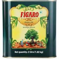 Fgaro Olive Oil- Pure Olive Oil-Daily Cooking Oil- Perfect For Indian Dishes- Curries, Gravy- Imported From Spain- 2L Tin