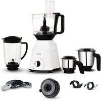 Philips Mixer Grinder 750 Watt, 3 In 1 (Mixer Grinder + Juicer + Food Processor) 4 Jar (Hl7763/00)
