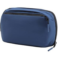 Destinio Tech Organizer Pouch- Waterproof Padded Electronic Gadget Bag For Usb Cable, Travel Adapter, Laptop Mobile Charger, Power Bank, Ear Phones,Hard Disk, Digital Accessories Organiser (Blue)