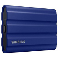 Samsung T7 Shield Portable Ssd 1Tb Usb 3.2 Gen2 External Ssd, Up To 1,050Mb/S, Rugged, Ip65 Water & Dust Resistant, For Photographers, Content Creators And Gaming, Mac Compatible, Mu-Pe1T0R, Blue