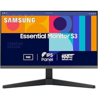 Samsung 24-Inch (60.46Cm) Fhd, Ips Display, 100 Hz, 1920 X 1080 Flat Monitor, Bezel Less Design, Amd Freesync, Flicker Free, Hdmi, Display Port (Ls24C330Gawxxl, Black)