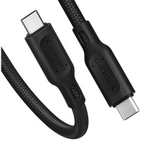 Spigen Usb-C To Usb-C Cable 60W / 480Mbps[Usb Pd 2.0] Compatible With Smartphones, Tablets, Laptops And Other Devices With Usb-C - 1.5M, Black